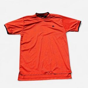Vintage mesh Starter Men's Orange jersey Top